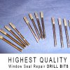 4. Glass Window Drill Bits included with our kits